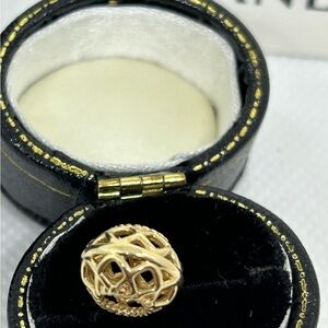 Pandora 14 K Gold “Birdcage” Charm